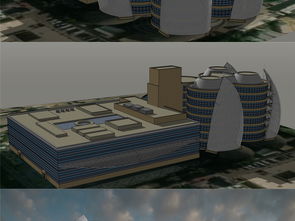 艺术展馆建筑设计SU模型素材 模型大全与设计实践