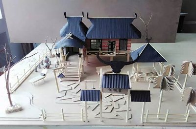 魑狸千模型设计 空间与建筑的艺术交融